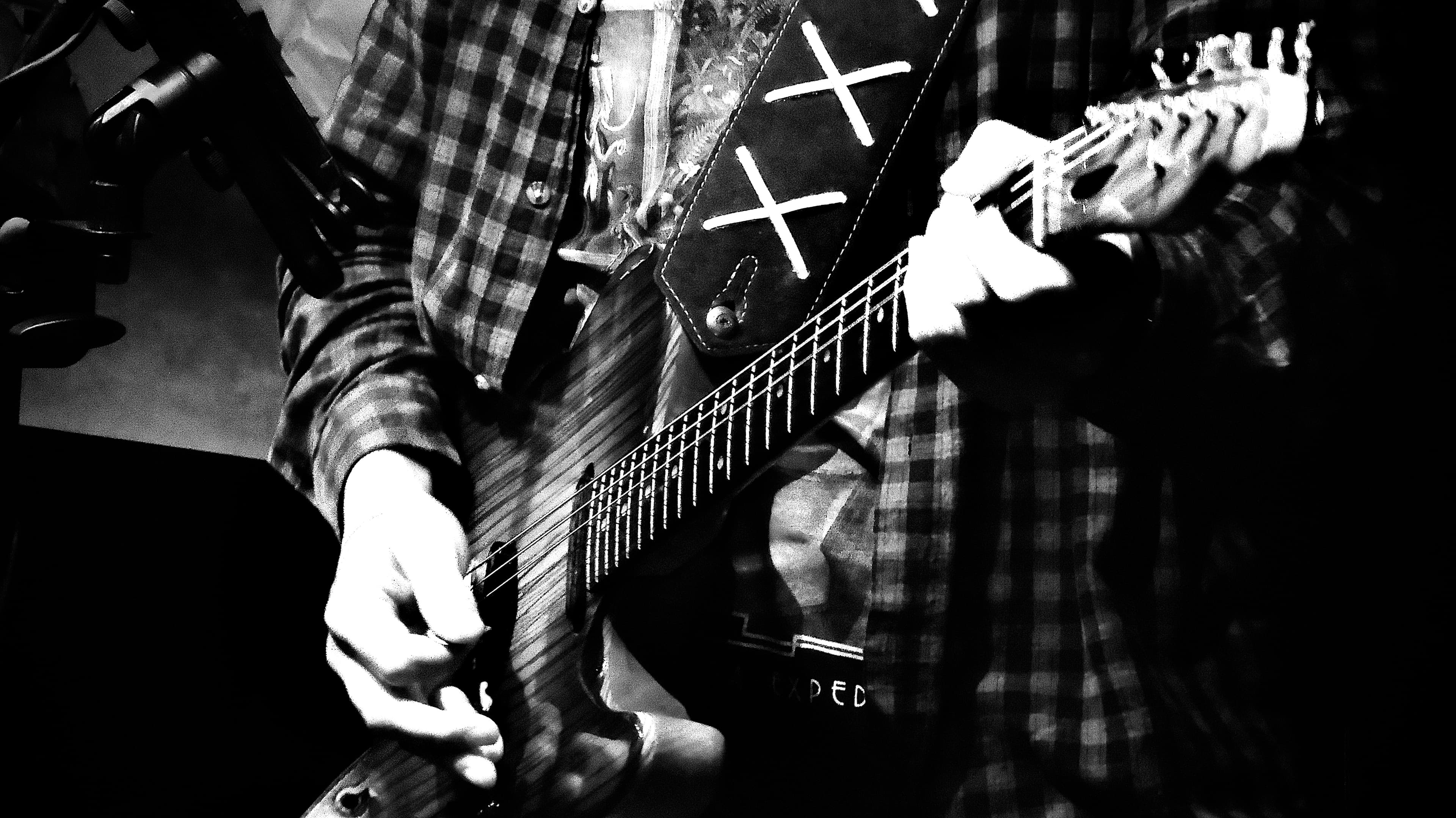 Guitar Being Played